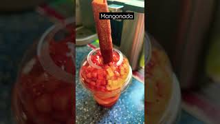 MANGONADA  Mango  frozen dessert  Chamoy mangonada michoacana Mango chamoy tamarind tajin [upl. by Bald48]