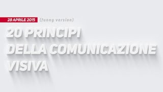 20 principi della comunicazione visiva free webinar [upl. by Noellyn437]