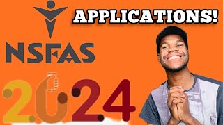 HOW TO APPLY FOR NSFAS 2024  ONLINE APPLICATIONS [upl. by Ahsaz]