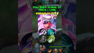 Freya Gold Laner META di S34  Full Build Global 33 Freya  MLBBtopglobalmlbbfreyaanalysis [upl. by Ocsisnarf]