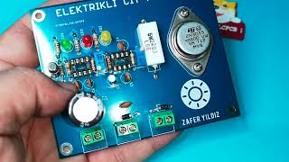 ELEKTİRİKLİ ÇİT DEVRESİ  JLCPCB [upl. by Arramahs]