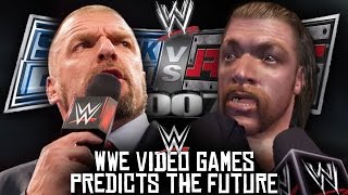 5 Times WWE Video Games PREDICTED The FUTURE [upl. by Solraced]