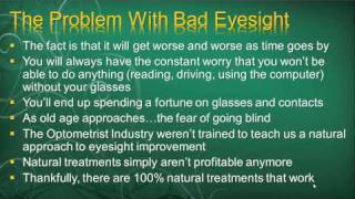 Eye Exercises For Myopia  Is It Possible To Naturally Improve Nearsightedness Part 1 [upl. by Stultz]