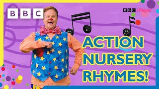 Action Nursery Rhymes with Mr Tumble  Mr Tumble and Friends [upl. by Stronski]