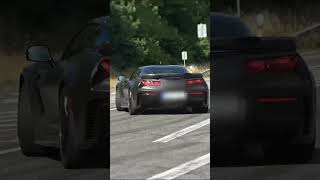 Driver Saves his Corvette cars corvette [upl. by Akeit]