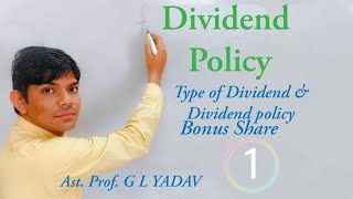 dividend policy  dividend  type of dividend [upl. by Phoebe203]