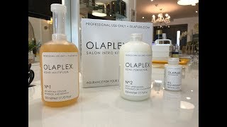 Olaplex Treatment In Salon [upl. by Eirac192]