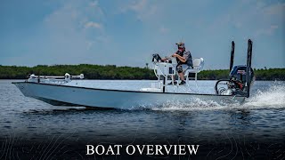 Flats Boats Shallow Water Boats  Fishing Skiffs by Bay Craft Boats 185 Flats Edition [upl. by Anniahs]