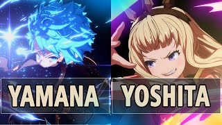 GBVSR Yamana Gran Vs Yoshita Cagliostro  High Level Gameplay [upl. by Horowitz451]