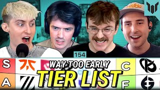 The WAY TOO EARLY Tier List for VCT 2024 — Plat Chat VALORANT Ep 154 [upl. by Milty155]