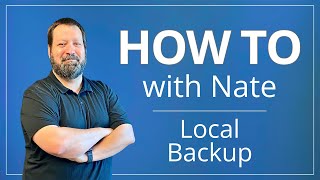 How to Connect a Local Backup Device Such as a NAS to NovaBACKUP and Create a Local Backup Job [upl. by Leugar]