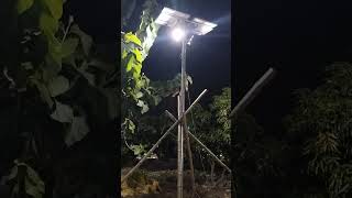 Solar flood light projects have completed successfully [upl. by Nosna]