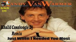 Randy Vanwarmer When I Needed You Most Remix By Khalid Casaboogie Dj [upl. by Hedva]