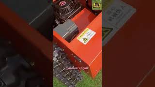 Funkgesteuerter Rasenmäher mit BenzinElektromotor und geringem Stromverbrauch remotecontrolmower [upl. by Yasnil]