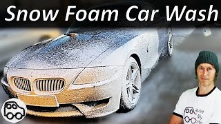 Snow Foam Car Wash How To  AutoGlym Polar Blast Snow Foam [upl. by Athelstan]