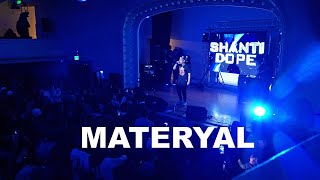 Shanti Dope  MATERYAL quotLive In Seattle 2023quot [upl. by Mihar]