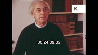 1970s Robert Bresson in his Apartment Discussing Art of Acting  Premium Footage [upl. by Asaret]