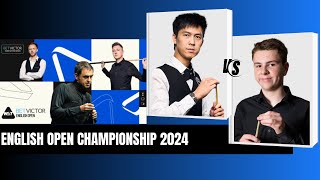 🔴LIVEThepchaiya UnNooh VS Oliver Sykes ENGLISH OPEN SNOOKER CHAMPIONSHIP 2024 score board [upl. by Annayad]