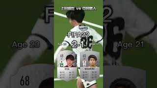 上田綺世vs中村敬人【FIFA OVR Compilation】Ayase Ueda vs Keito Nakamura [upl. by Va562]