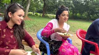 শুটিং এ আমরা কি খাই Shakila Parvin Shooting days Disha Moni [upl. by Anema640]