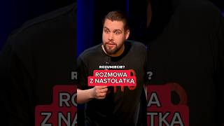 ROZMOWA Z NASTOLATKĄ humor komedia standup dzieciństwo nastolatki [upl. by Ecirtemed901]