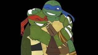 TMNT Leo and Raph  I Love You [upl. by Nalahs]