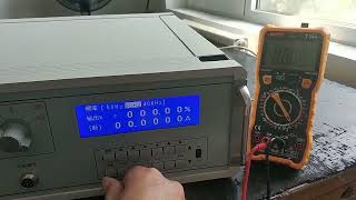 Mulfuction Calibrator Multimeter Test Device Current test Operation lucyelec calibrator multimter [upl. by Necila]