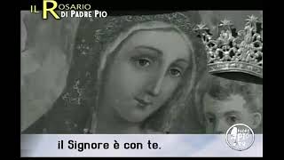 SANTO ROSARIO EN VOZ DE SAN PÍO Misterios Gozosos Lunes y Sábado [upl. by Ahsilad]