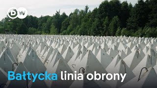 Łotwa Kraje bałtyckie wzmacniają granice z Rosją [upl. by Herm]