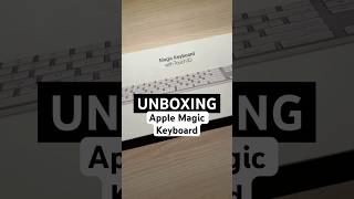 Magic Keyboard unboxing apple unboxing keyboard [upl. by Nyrtak]