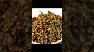 Mustard Bhindi Sabzi  ambikashettyskitchen [upl. by Moon286]