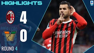 Milan  Venezia  40  Gli Highlights  Lega Serie A 202425 [upl. by Liryc530]