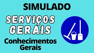 SIMULADO 15 Questões de Auxiliar de Serviços Gerais  Conhecimentos Gerais [upl. by Segroeg832]