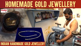 Homemade Gold Jewellery  Indian Handmade Gold Jewellery  Avatar live [upl. by Millie882]