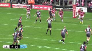 London Broncos v Leigh highlights [upl. by Willner112]