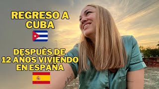 Adiós España 🥹Regreso a Cuba 🇨🇺 Así fue llegar a casa [upl. by Ahsatin]