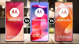 Motorola Edge 50 Fusion Vs Motorola Edge 50 Pro Vs Motorola Edge 50 Ultra [upl. by Ailla]