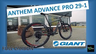 GIANT ANTHEM ADVANCED PRO 29er1 2018 [upl. by Ailero]