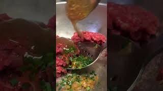 Steak Tartare  trending food iamchefalvarez cooking [upl. by Werda]