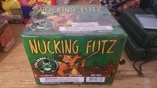 NUCKING FUTZ  500G CAKE  PYRO DEMON FIREWORKS [upl. by Hailahk829]