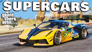 GTA 5  SUPERCARS LOCATIONS 2024 [upl. by Alet815]