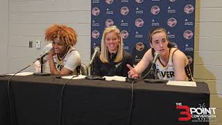 Indiana Fevers postgame presser after their 9179 win over the Atlanta Dream [upl. by Bohi151]