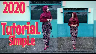 Tutorial Rok Lilit Simple 2020 [upl. by Ahsoym]