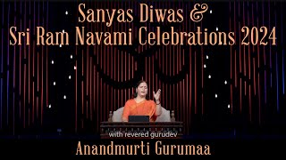 Gurudevs Sanyas Diwas amp Sri Ram Navami Celebrations  17 April 2024 [upl. by Ahsenahs]