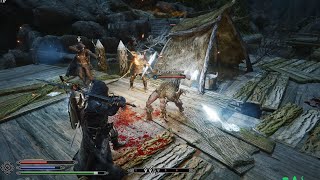 Skyrim SE  Valhalla Combat  MCO ADXP  SCAR  Precision  Poise  Cabbage ENB  Maximum Carnage [upl. by Refinne]