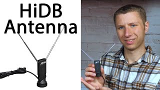 HiDB 50 Mile Portable TV Antenna Review [upl. by Fahland]