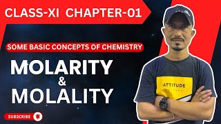 Molarity amp Molality  Some basic concepts of chemistry [upl. by Engelbert]