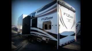 2013 Keystone Fuzion 342 toy hauler camper for sale in PALerch RVnew Fuzion RV dealer [upl. by Garbe]