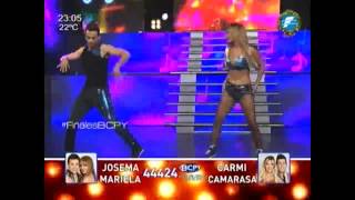 Josema y Mariela Reggaeton FinalesBCPY  17122014 [upl. by Novled959]