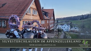 Silvesterchlausen Appenzellerland 2023  reisenlifestylech [upl. by Simpson]